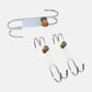 Anti scald handle hot melt device hook
