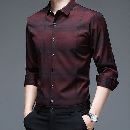 Men’s Lightweight Button-down Long Sleeve Shirts