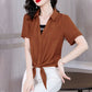 Summer casual short sleeved shirt