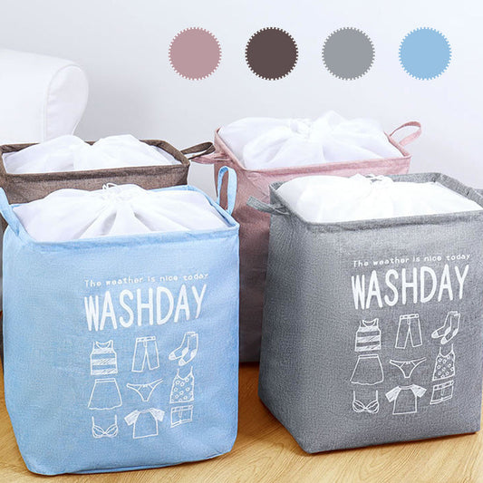 Extra Large Drawstring Storage Basket