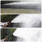 High pressure atomising sprayer with windproof water nozzle