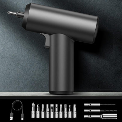 Large Torque Electric Screwdriver Kit with LED