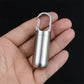 Stainless Steel Keychain Pill Case