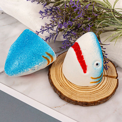 Bath Bomb Salt Essential Oil Shark Shape Ball