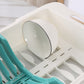 [Thickened and Widened] Multifunctional Kitchen Dish Drying Rack Retractable Drain Basket