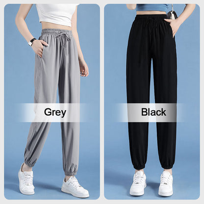 Women’s Ice Silk Fast-Dry Sweatpants