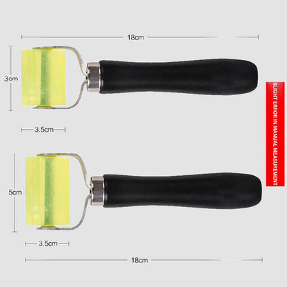 Car modification tool roller pressure wheel