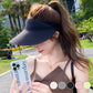 UV Non marking integrated sunscreen hat