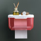 Wall-mounted Waterproof Toilet Tissue Box Organizer