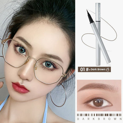 Waterproof Sweat-proof Long-lasting Eyeliner and Eyebrow Pen