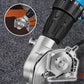 Electric drill cutting cloth scissors head