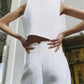Tailored Pleat High Waist Pants