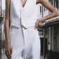 Tailored Pleat High Waist Pants