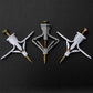 Aircraft / Butterfly Expansion Anchor Bolts Tube & Countersunk Screws (50PCS)