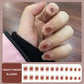 Hot supermodel stick-on nail wrap