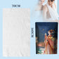 Vacuum compression portable bath towel