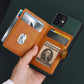 Samsung Leather RFID Blocking Anti-Theft Phone Case