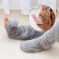 Fur fluffy floor knee socks