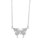 Magnetic Butterfly Patchwork Necklace