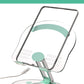 Rotating Foldable Desktop Stand for Phones, Tablets, and Laptops