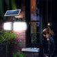Outdoor Motion Sensor Solar Lights - 2 Adjustable Light Heads