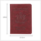 PU Leather RFID Passport Holder