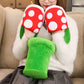 Funny Piranha Thermal Plush Slippers
