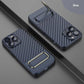 Metallic Invisible Stand Phone Case Cover for iPhone