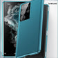 Leather + Glass Dual Sided Magnetic Case for Samsung S23 Ultra