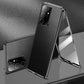 Leather + Glass Dual Sided Magnetic Case for Samsung S23 Ultra