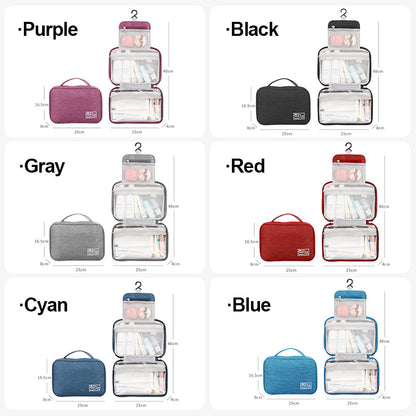 Large Capacity Multifunctional Waterproof Folding Makeup Bag
