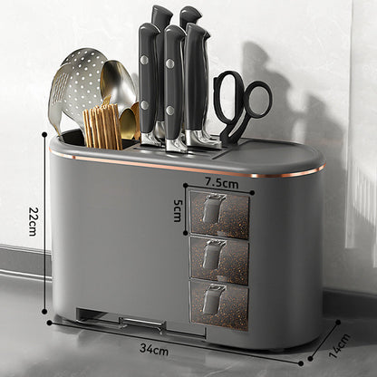 Kitchen Multi-functional Knife Holder
