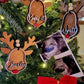 Personalized Reindeer Christmas Ornaments