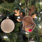 Personalized Reindeer Christmas Ornaments