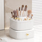 Double Rotating Makeup Brush Organizer
