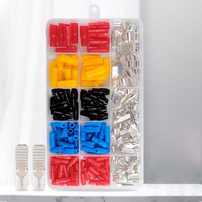 Pousbo® 260pcs Durable Copper Terminal Blocks