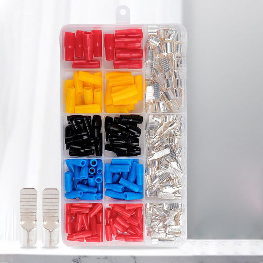 Pousbo® 260pcs Durable Copper Terminal Blocks