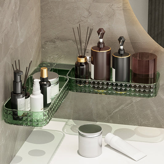 Wall Mounted Adhesive Bathroom Organizer