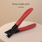 2023 New Anti-splash nail clipper-heavy duty wide mouth