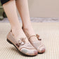 Women's Flat Breathable Leather Shoes