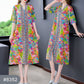 Women’s Vintage Printed Loose Fashion Dress