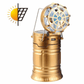 Solar Camping Light With Fan