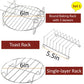 Air Fryer Stainless Steel Baking Rack