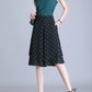 Chiffon pleated skirt