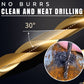 Titanium-plated high-speed steel drill bit set (multiple sets of specifications)