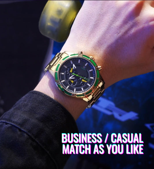 Men's multifunction quartz watch