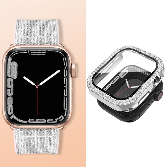 Bling Silicone Strap & Bumper Cover for Apple watch