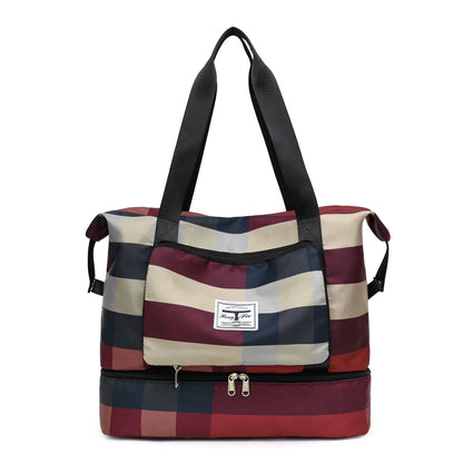 New Foldable Dry/Wet Separation Travel Bag