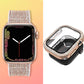 Bling Silicone Strap & Bumper Cover for Apple watch