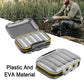 2023 Waterproof Multiple Compartments Fly Fishing Tackle Box